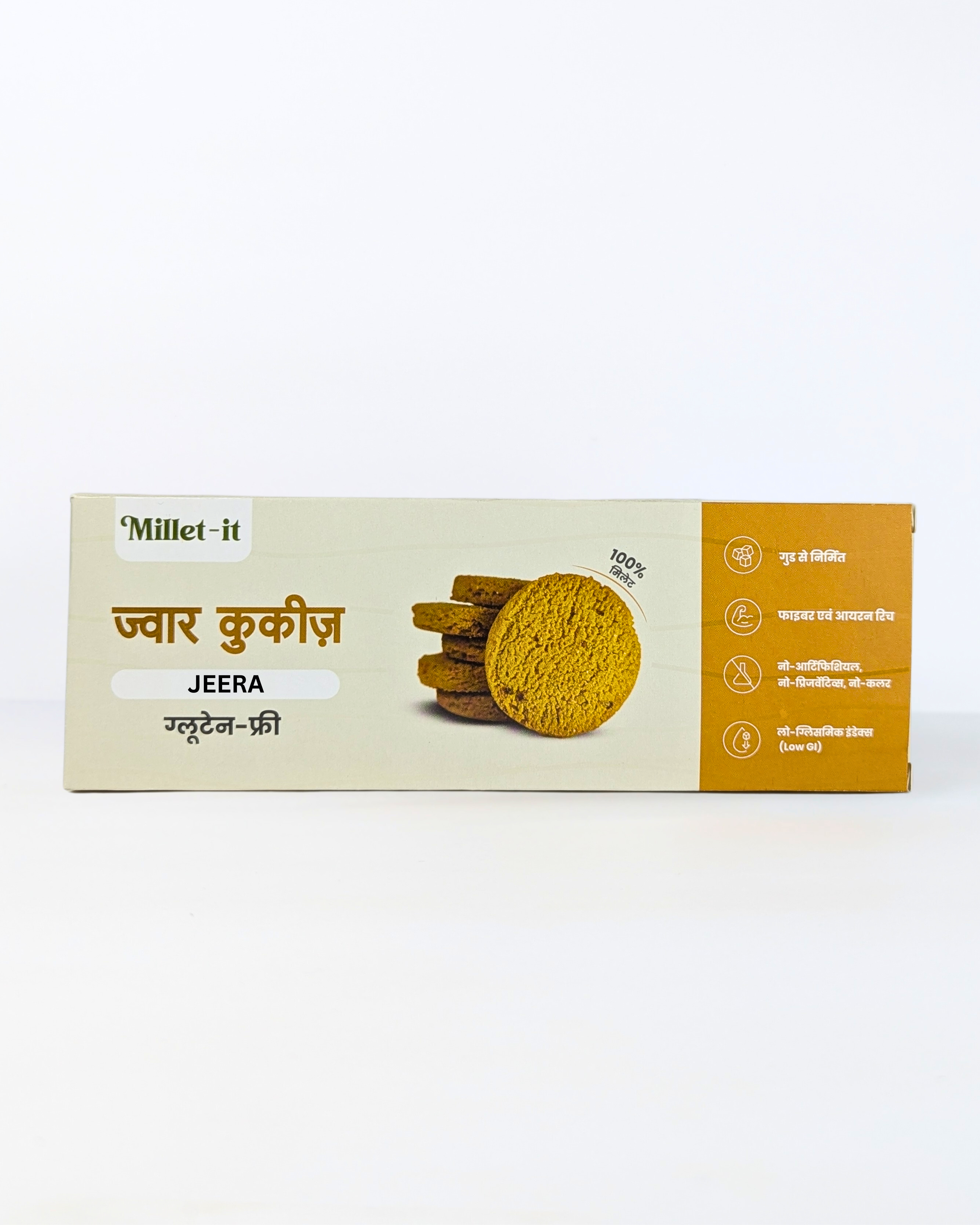 Millet-it Jowar Jeera Cookies | 120gm