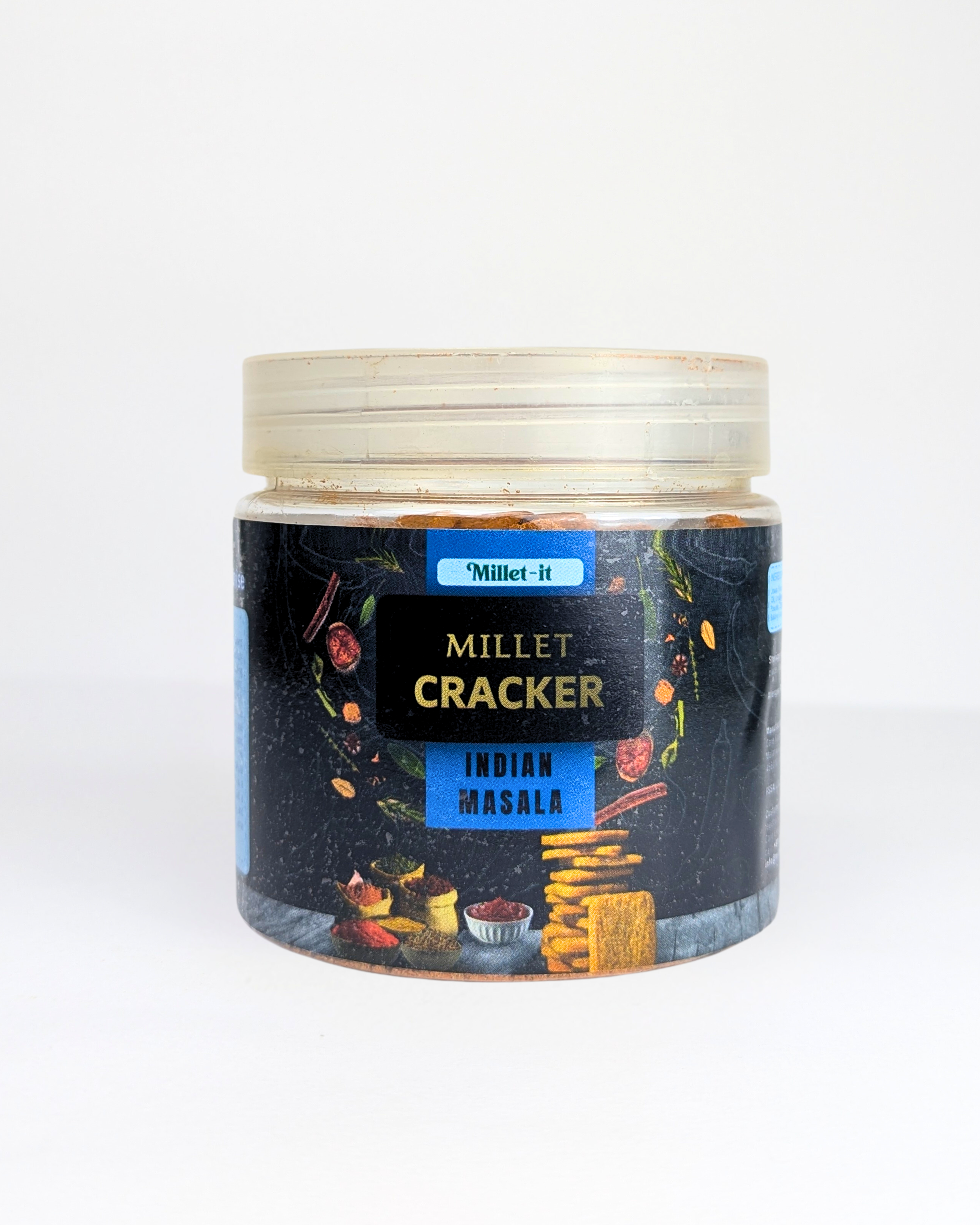 Millet-it Indian Masala Crackers | 150gm