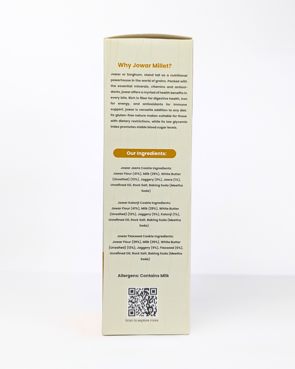 Millet-it Jowar Kalonji Cookies |120gm