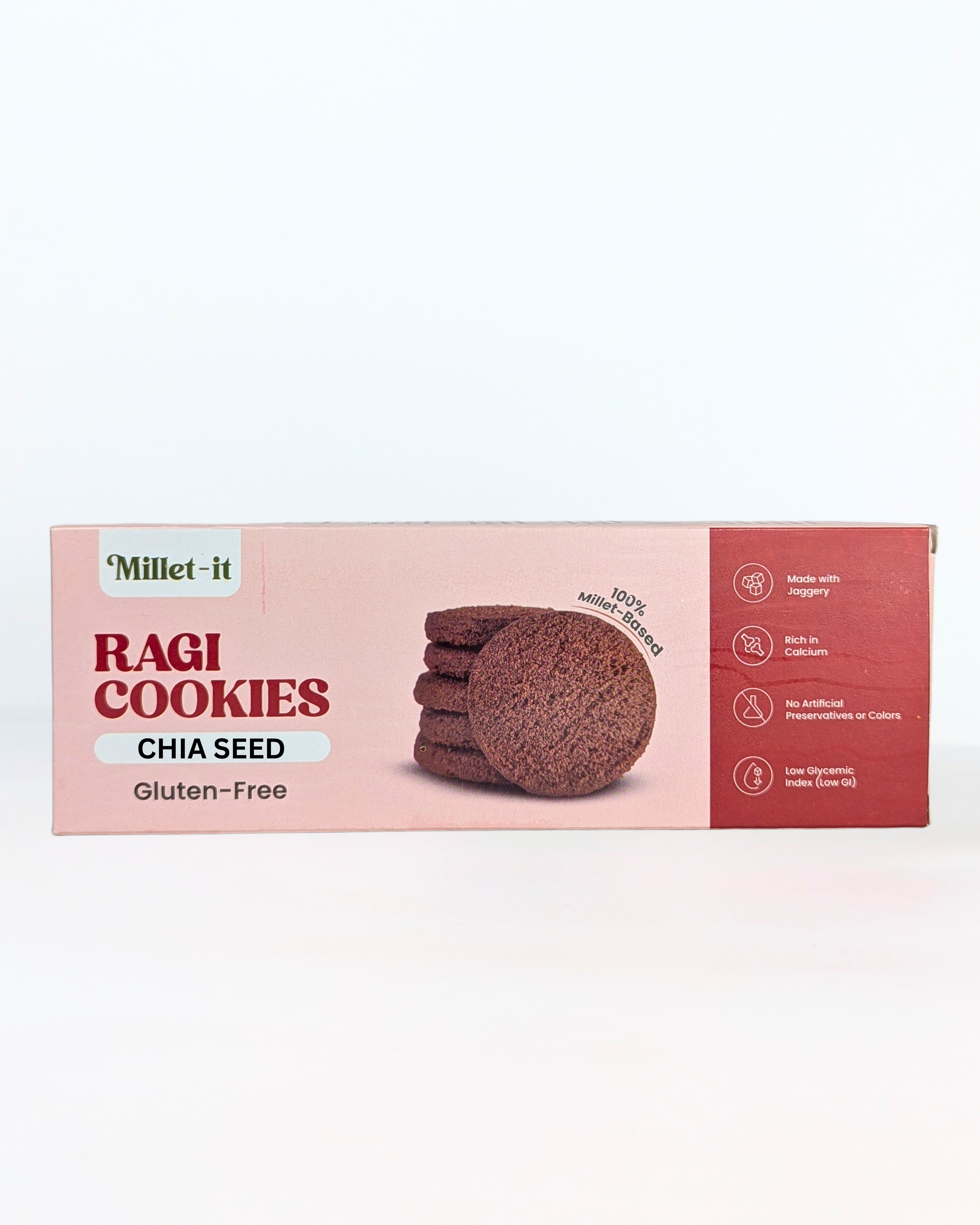 Millet-it Ragi Chia seed Cookies | 120gm
