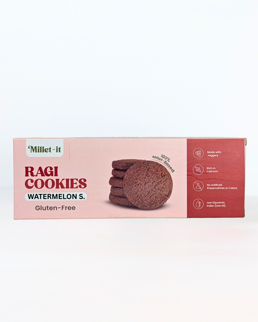 Millet-it Ragi Watermelon seed Cookies | 120gm